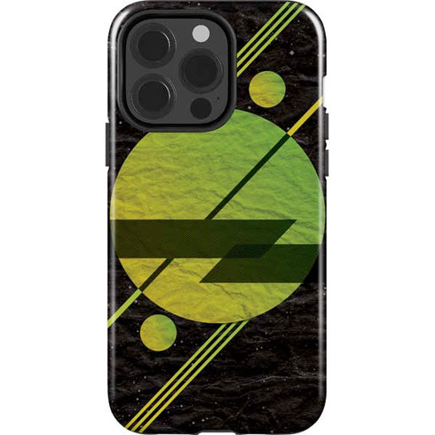 Retro Space iPhone 15 Pro Impact Case